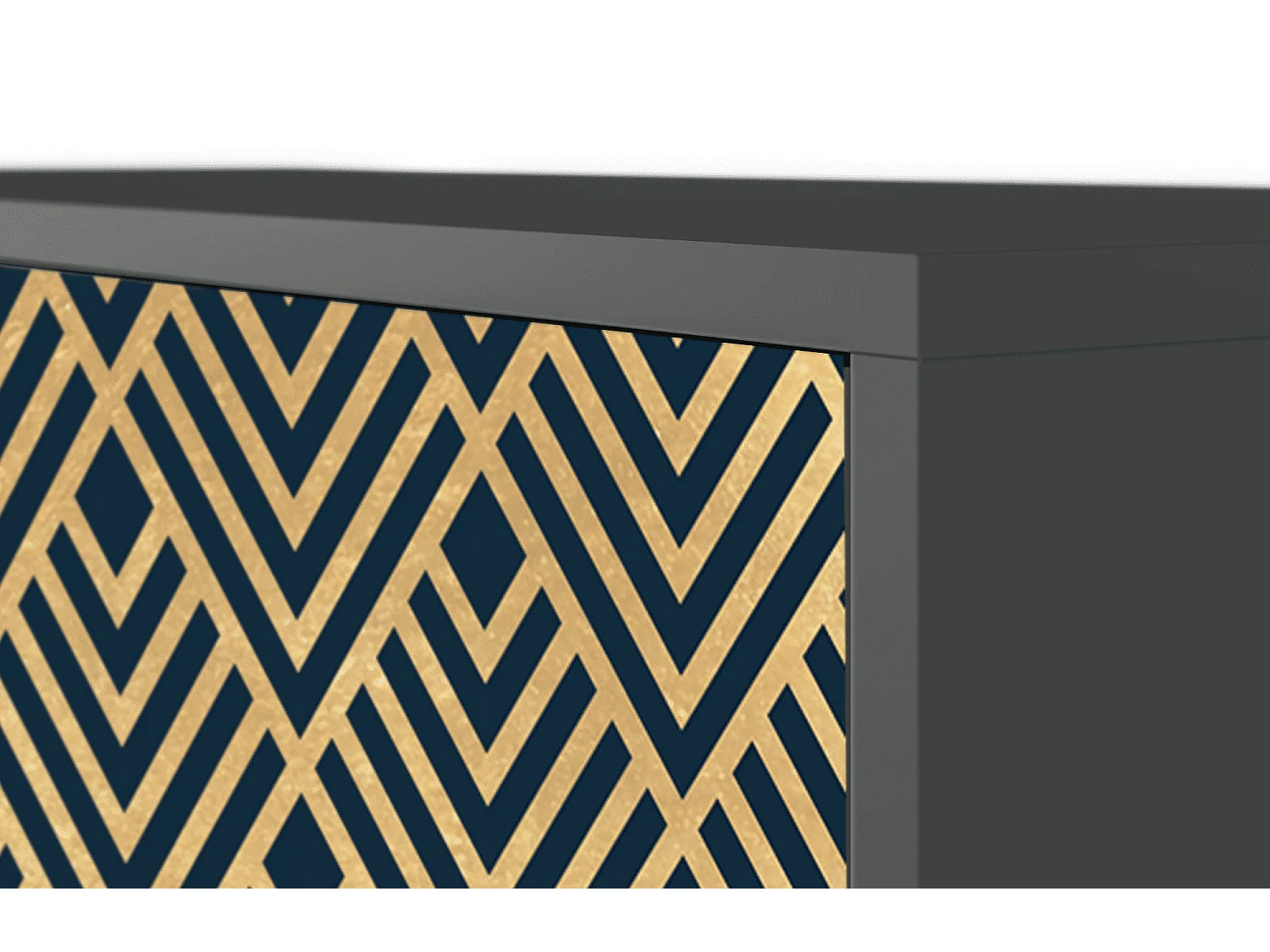 Aparador - 115х84х41 cm - S3 - Egypt Triangles, Antracite