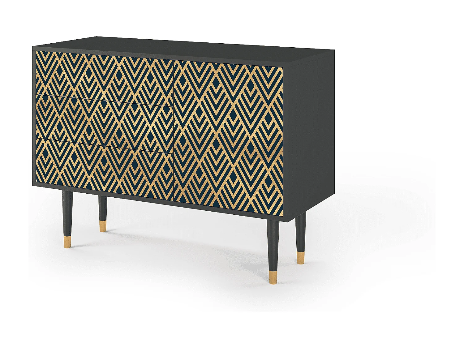 Buffet - 115х84х41 cm - S3 - Egypt Triangles, Anthracite