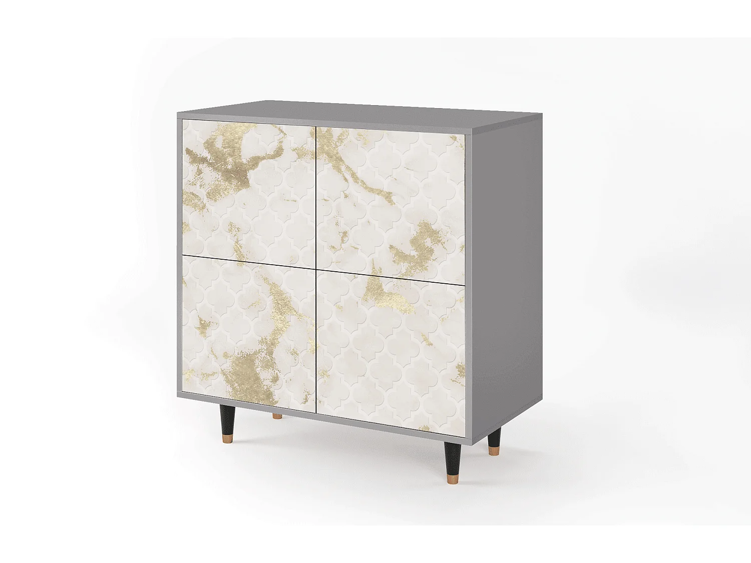 Aparador - 94x96x48 cm - BS3 - Sahara desert, Cinza