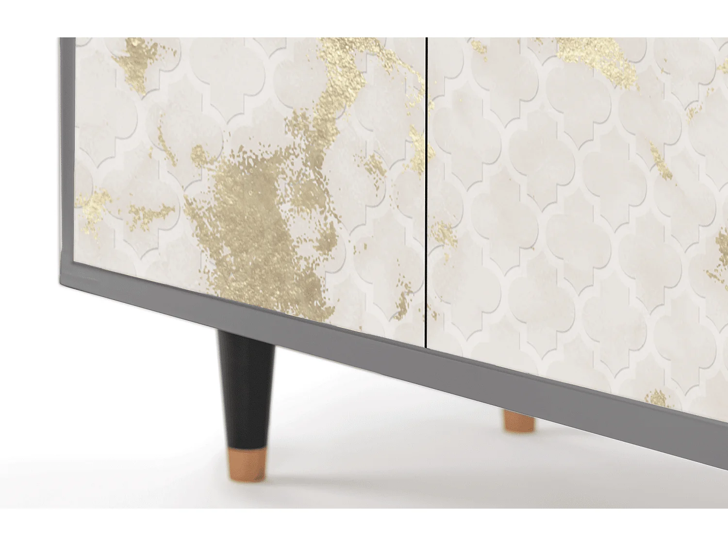 Credenza - 94x96x48 cm - BS3 - Sahara desert, Grigio