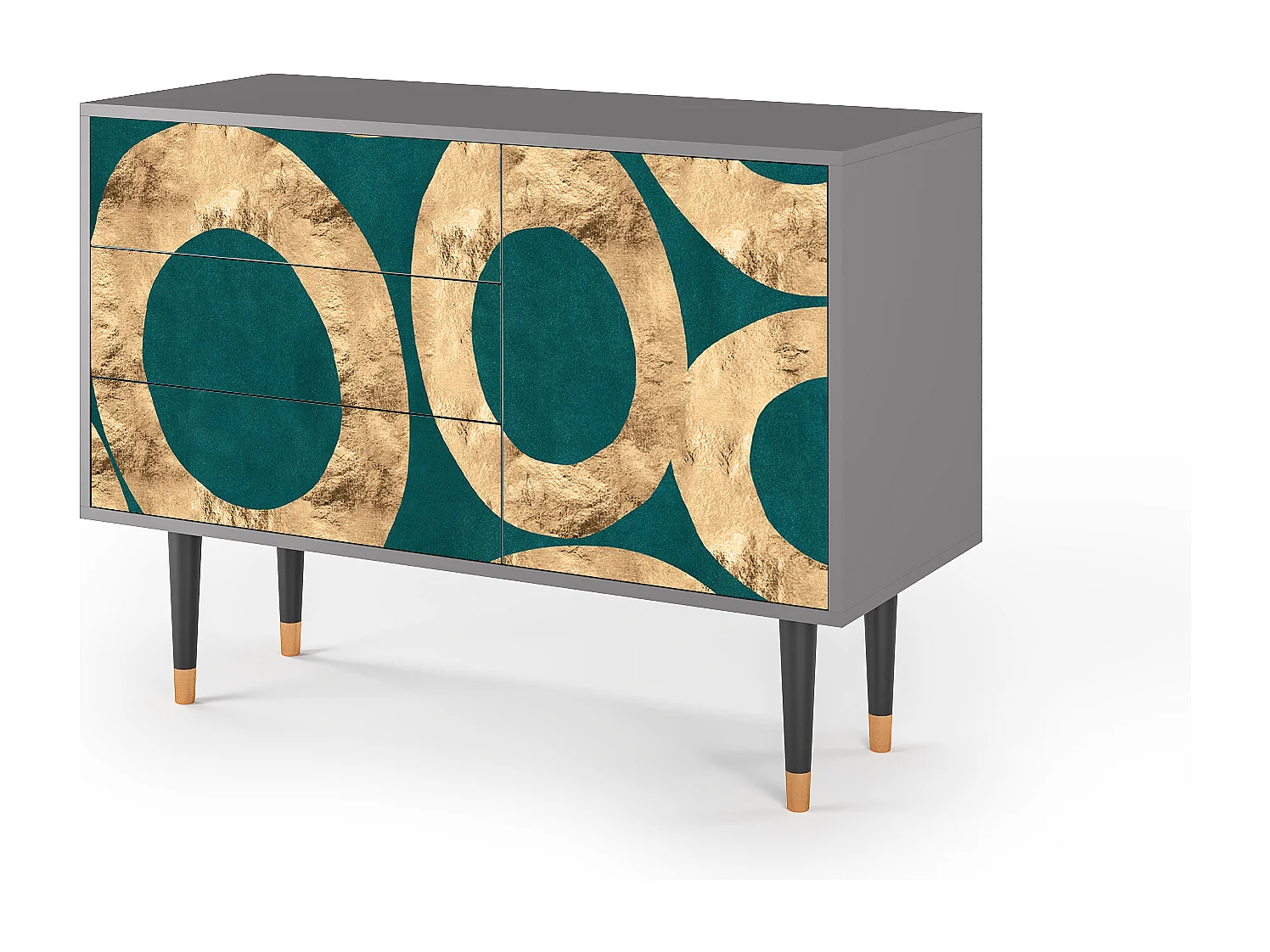 Buffet - 115х84х41 cm - S3 - Zircon Sphere, Gris