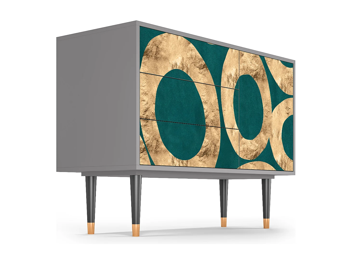 Buffet - 115х84х41 cm - S3 - Zircon Sphere, Gris