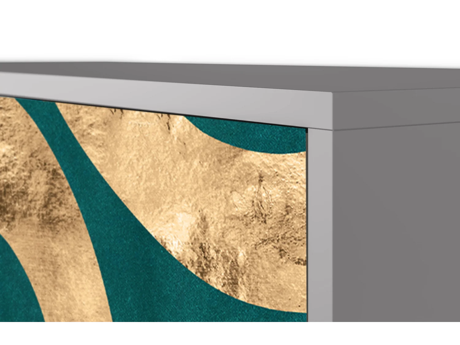 Kredens - 115х84х41 cm - S3 - Zircon Sphere, Szary