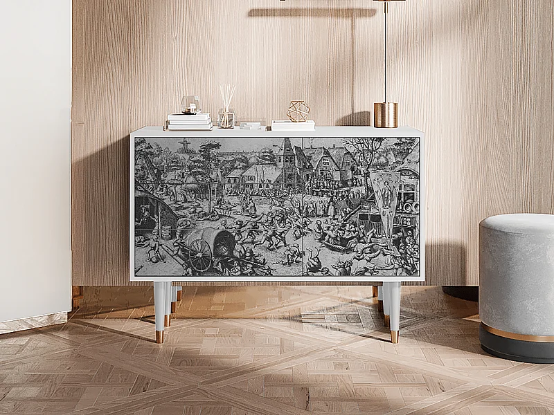 Buffet - 115х84х41 cm - S3 - The Festival of Saint, Blanc