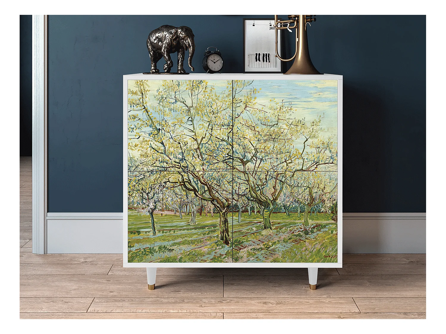Sideboard - 94x96x48 cm - BS3 - The Weiß Orchard, Weiß