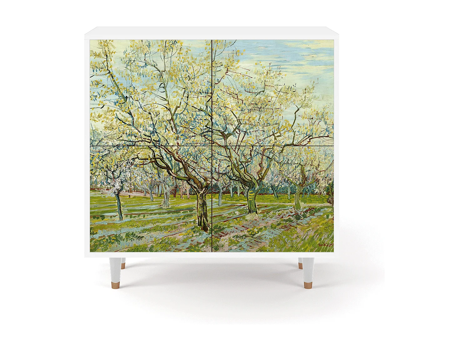 Buffet - 94x96x48 cm - BS3 - The Blanc Orchard, Blanc