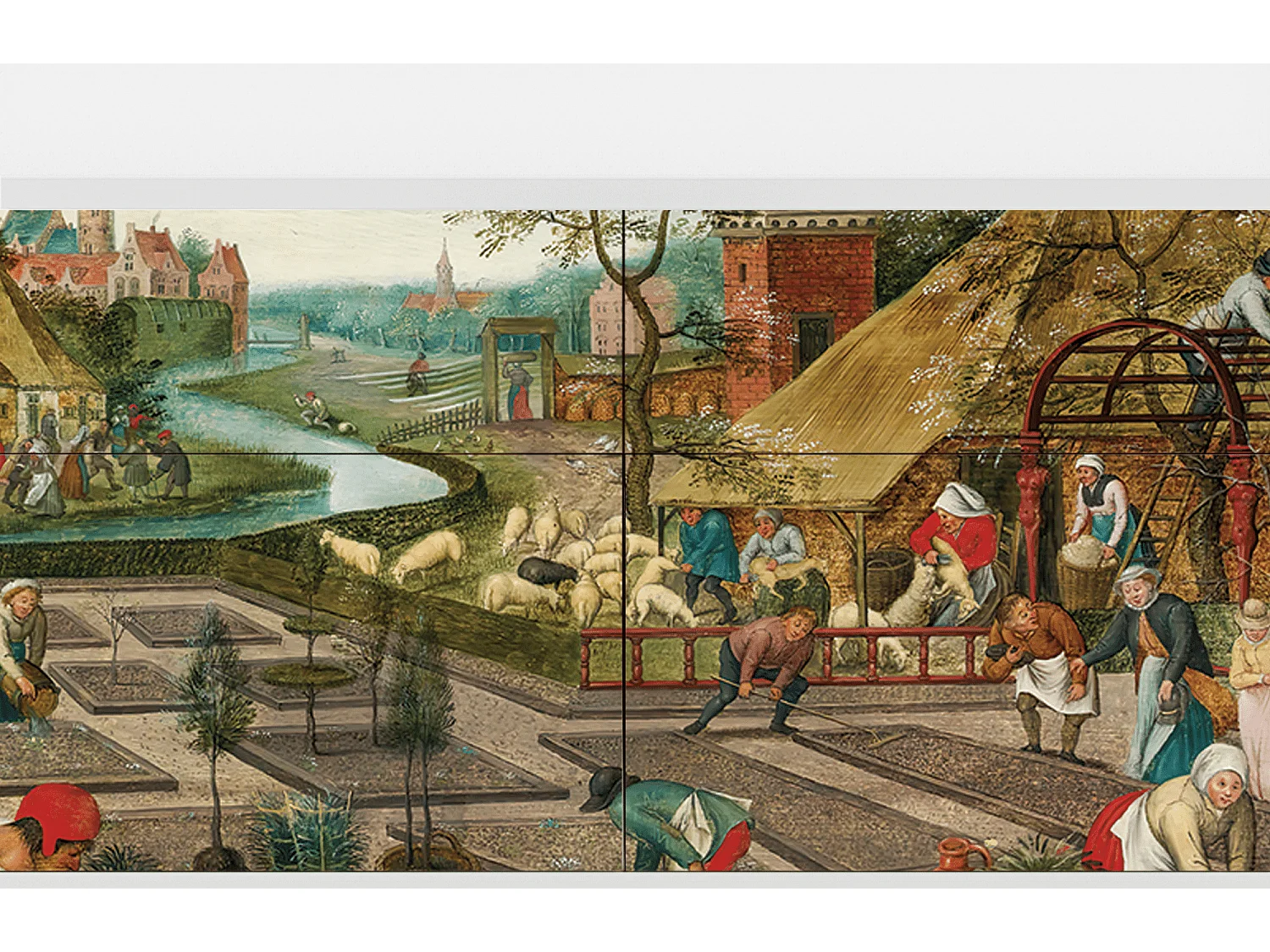 Buffet - 115x85x48 cm - BS4 - The Younger - Spring, Blanc