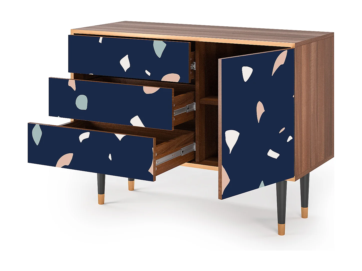 Buffet - 115х84х41 cm - S3 - Space Satellites, Noyer