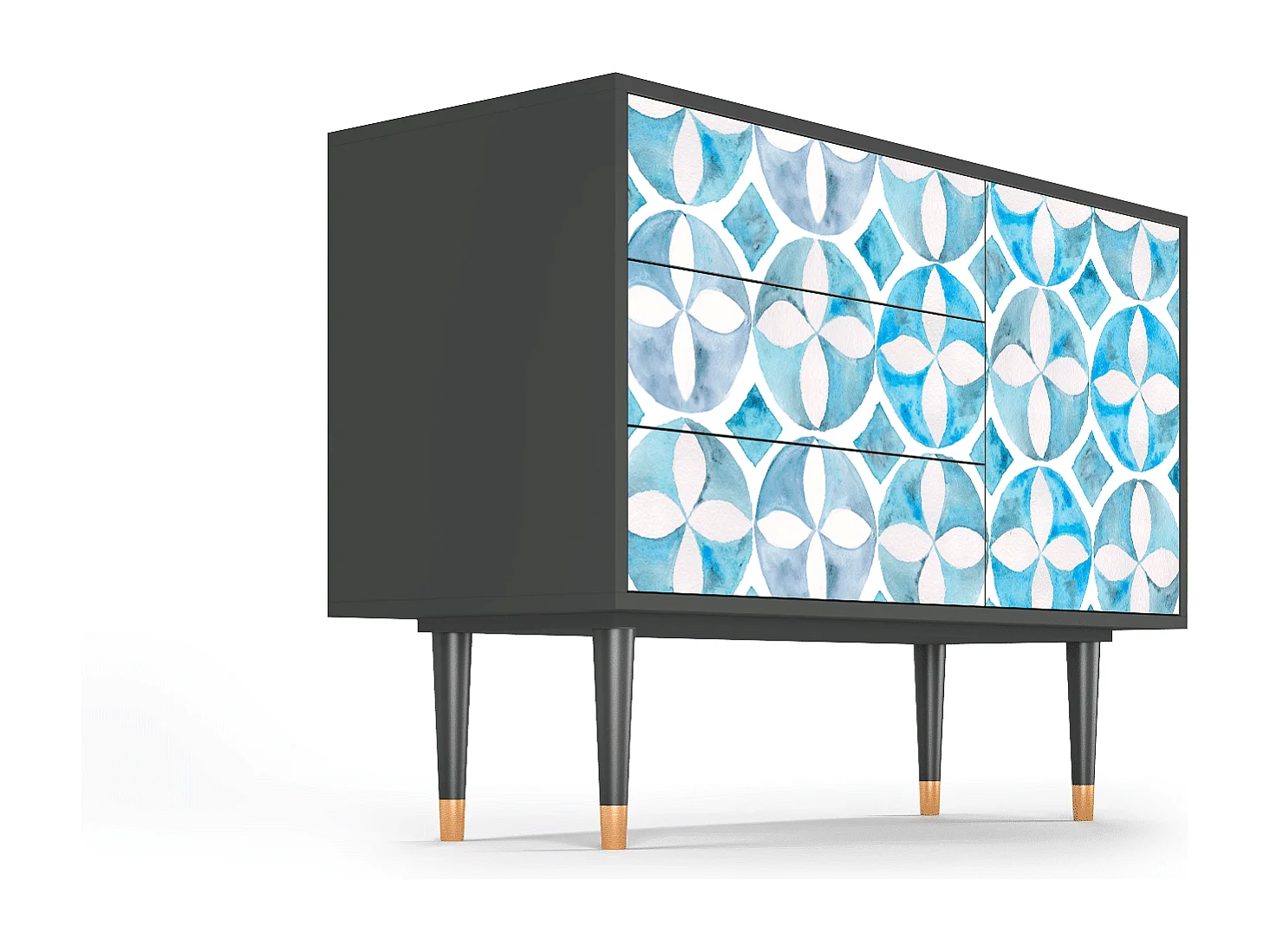 Buffet - 115х84х41 cm - S3 - Porto Mood, Anthracite