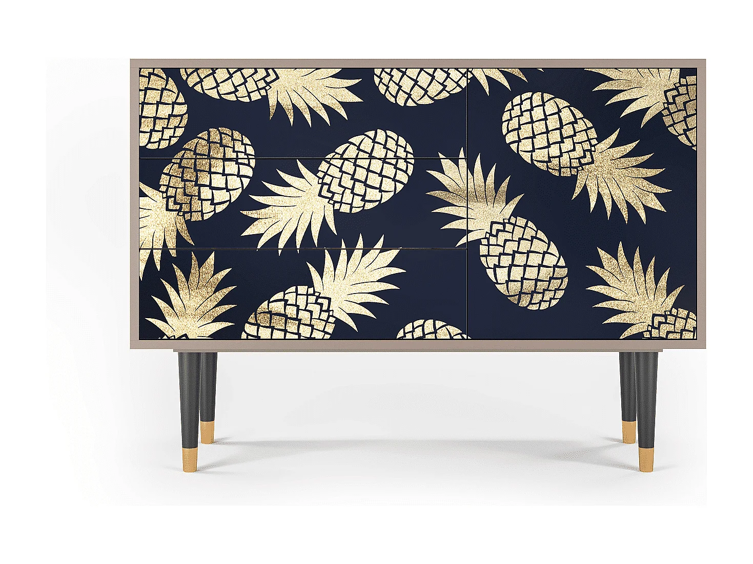 Dressoir - 115х84х41 cm - S3 - Sunny Pineaple, Latte