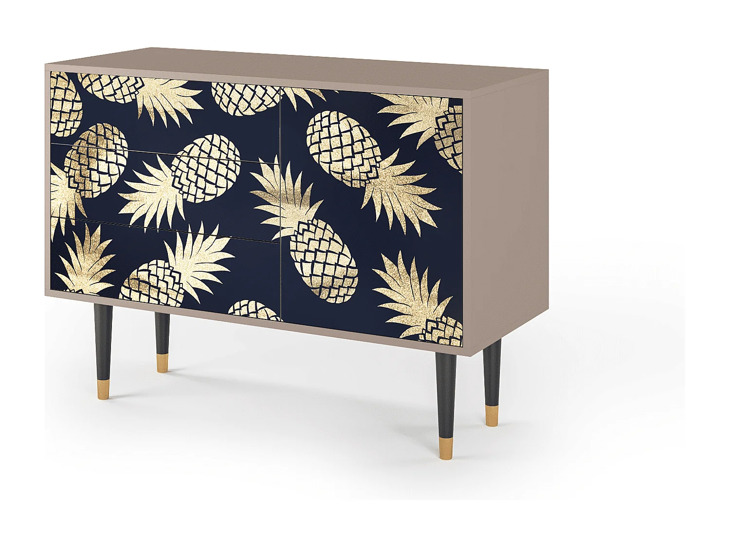 Dressoir - 115х84х41 cm - S3 - Sunny Pineaple, Latte