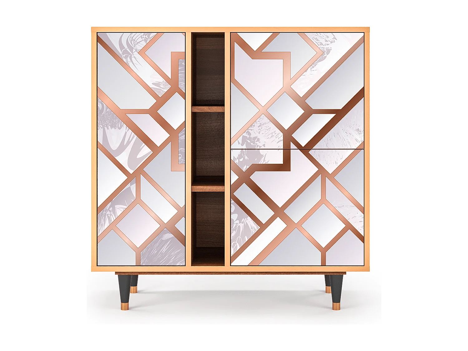 Buffet - 94х96х41 cm - BS5 - Pastel Fairytale, Noyer