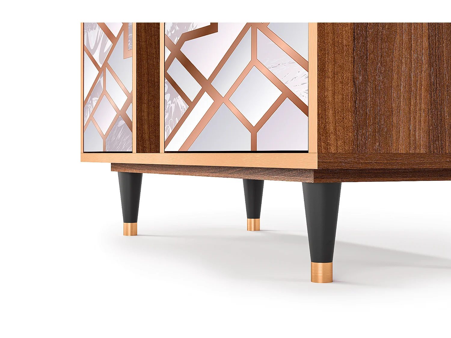 Kredens - 94х96х41 cm - BS5 - Pastel Fairytale, Orzech