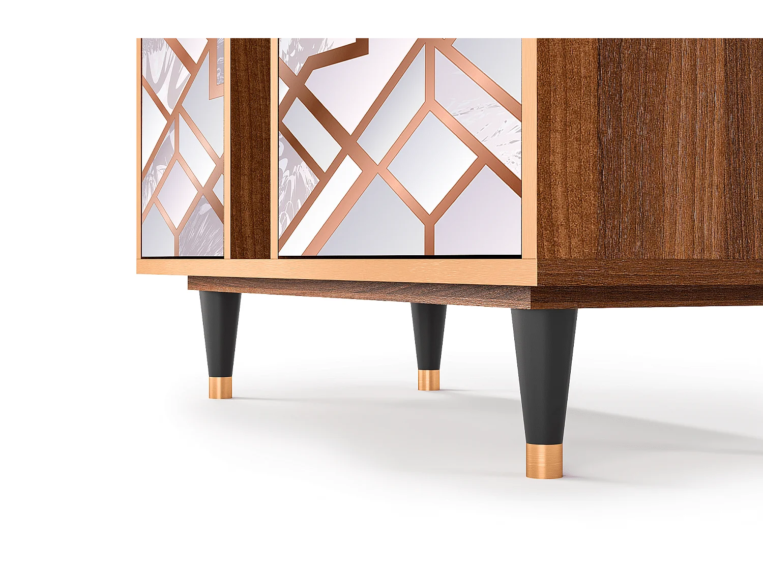 Kredens - 94х96х41 cm - BS5 - Pastel Fairytale, Orzech