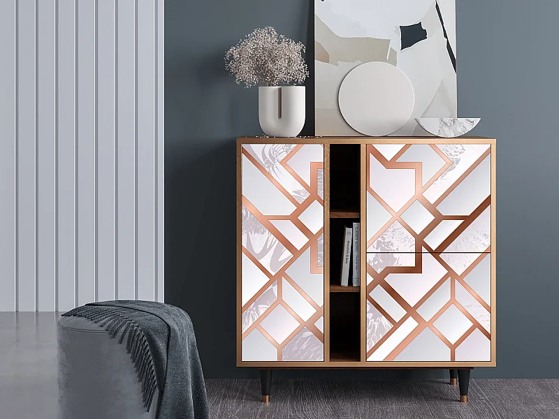 Sideboard - 94х96х41 cm - BS5 - Pastel Fairytale, Walnuss