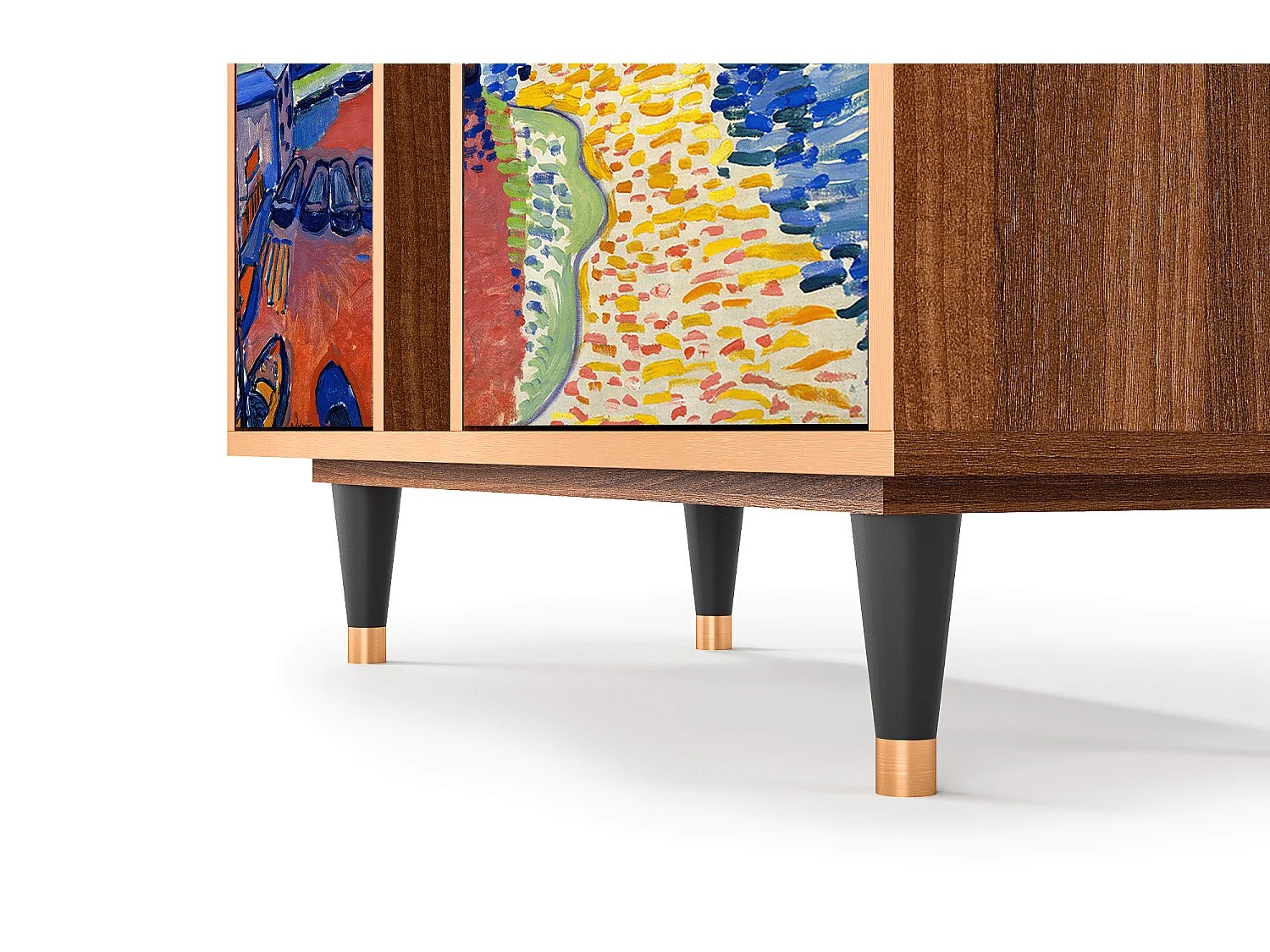 Buffet - 94х96х41 cm - BS5 - Charing Cross Bridge, Noyer