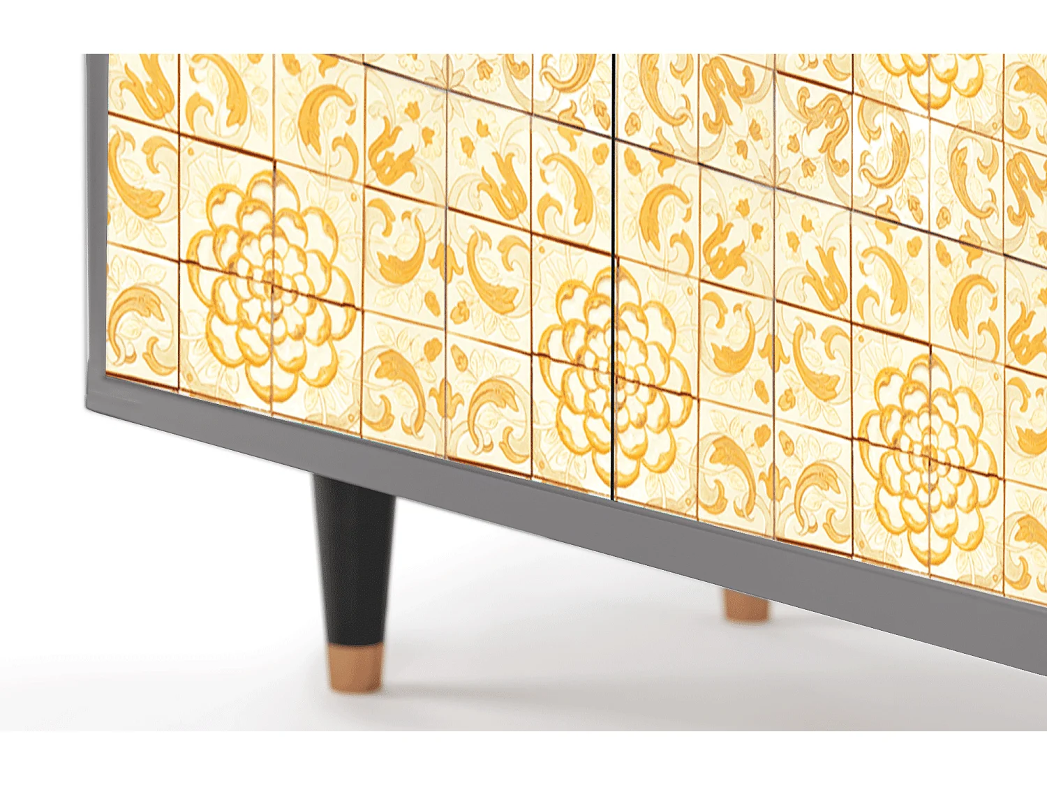 Credenza - 94x96x48 cm - BS3 - Sunshiny Tile, Grigio