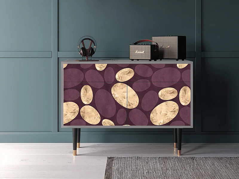 Dressoir - 115x85x48 cm - BS4 - Fine Wine, Grijs