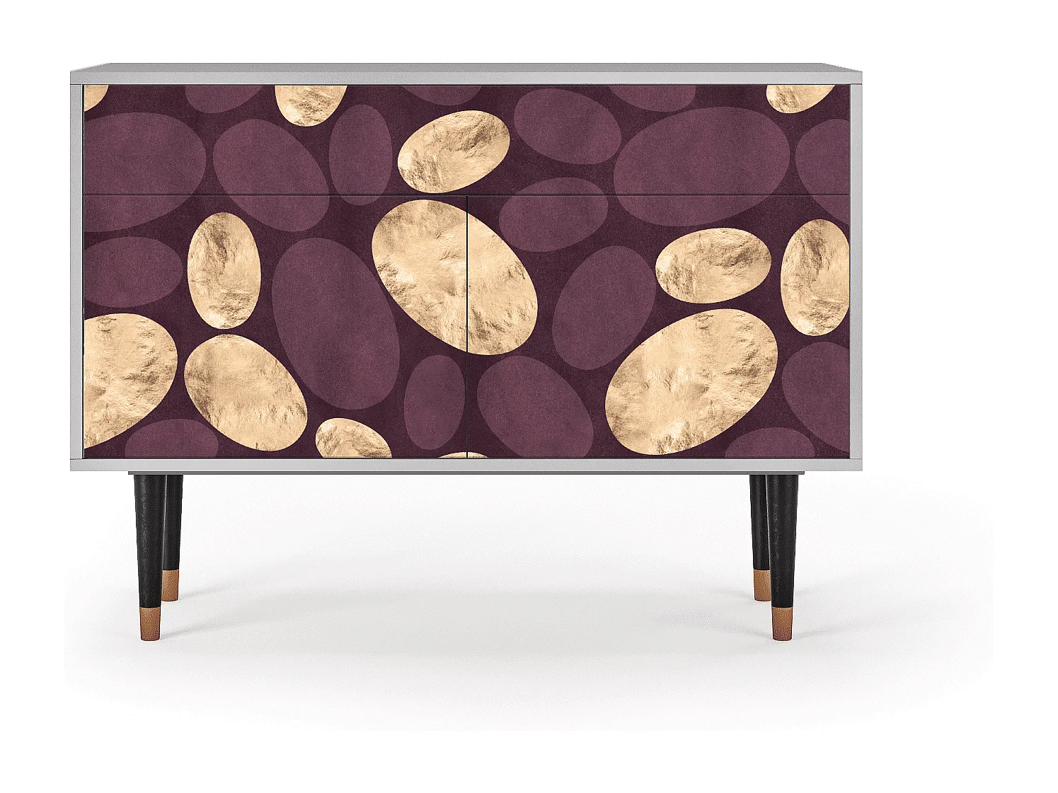 Dressoir - 115x85x48 cm - BS4 - Fine Wine, Grijs