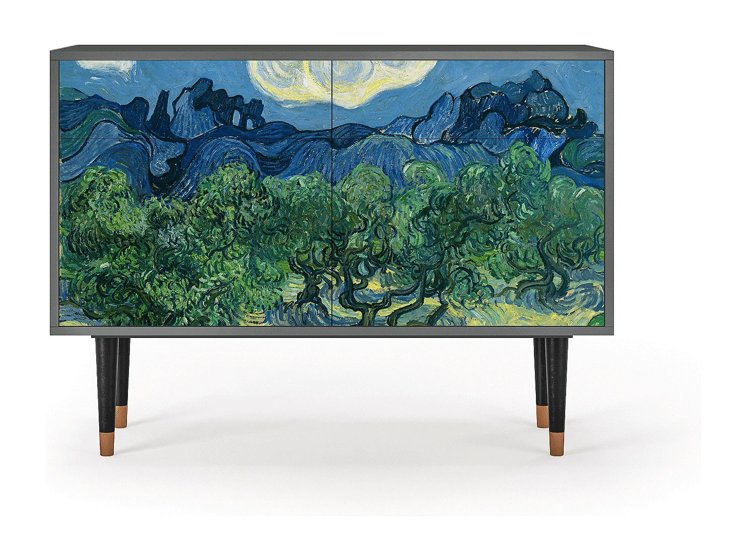 Buffet - 115x85x48 cm - BS4 - The Oil Trees, Anthracite