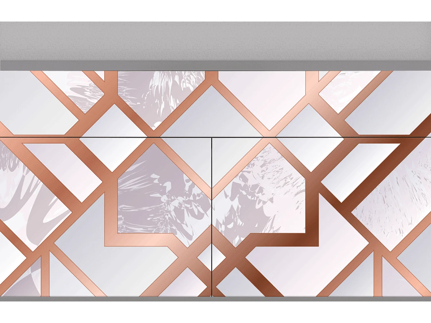 Buffet - 115x85x48 cm - BS4 - Pastel Fairytale, Gris