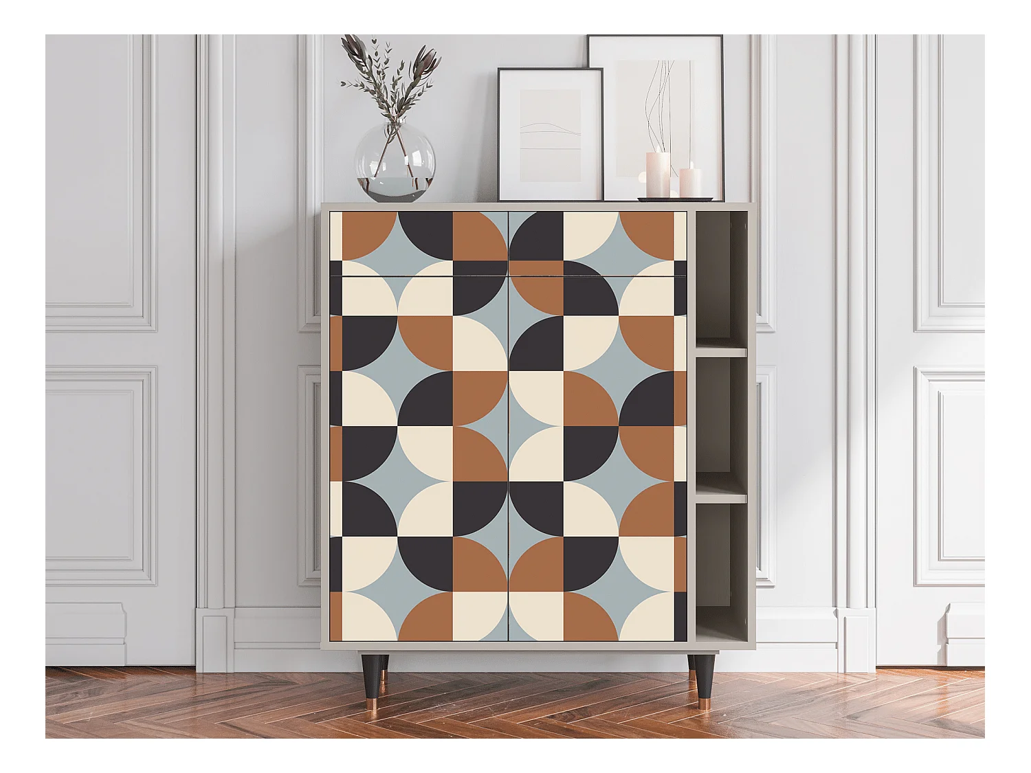 Buffet - 96х110х41 cm - BS6 - Brown Sensation, Sable