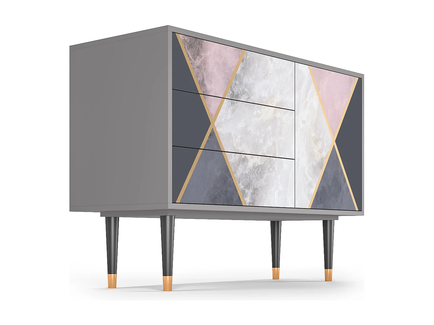 Buffet - 115х84х41 cm - S3 - Ideal Harmony, Gris