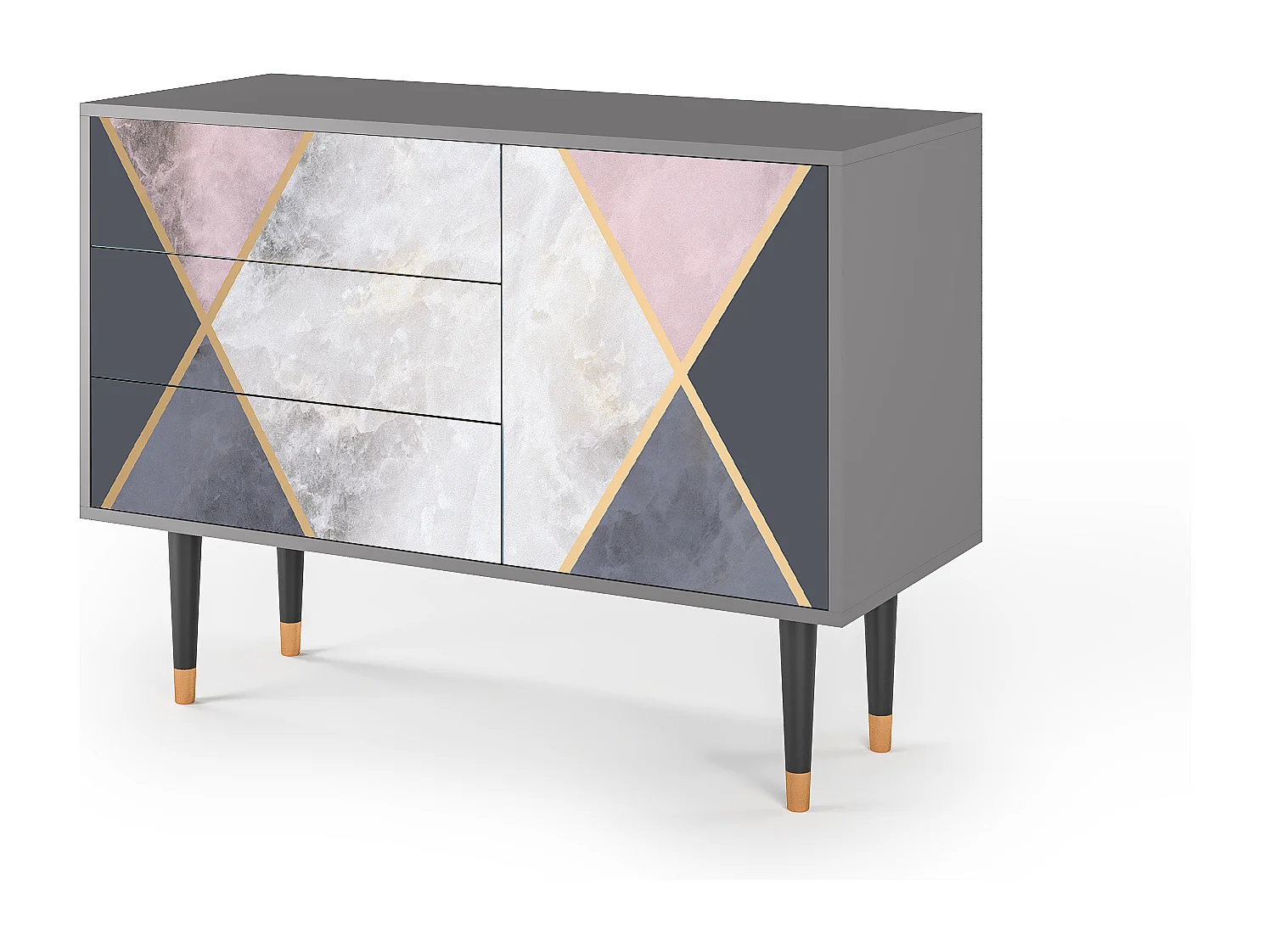 Credenza - 115х84х41 cm - S3 - Ideal Harmony, Grigio