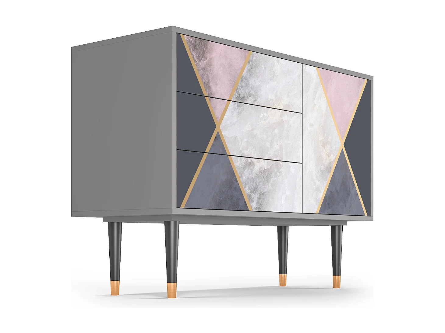 Credenza - 115х84х41 cm - S3 - Ideal Harmony, Grigio