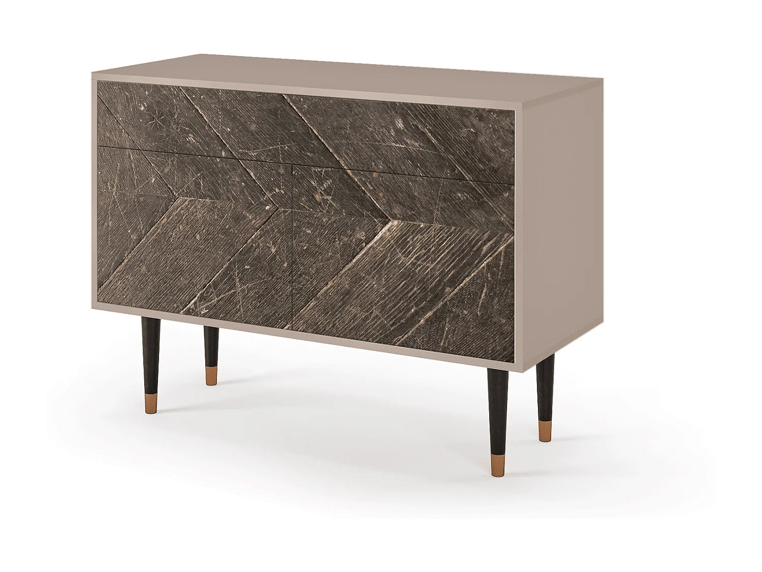 Kredens - 115x85x48 cm - BS4 - Wise Tree, Latte