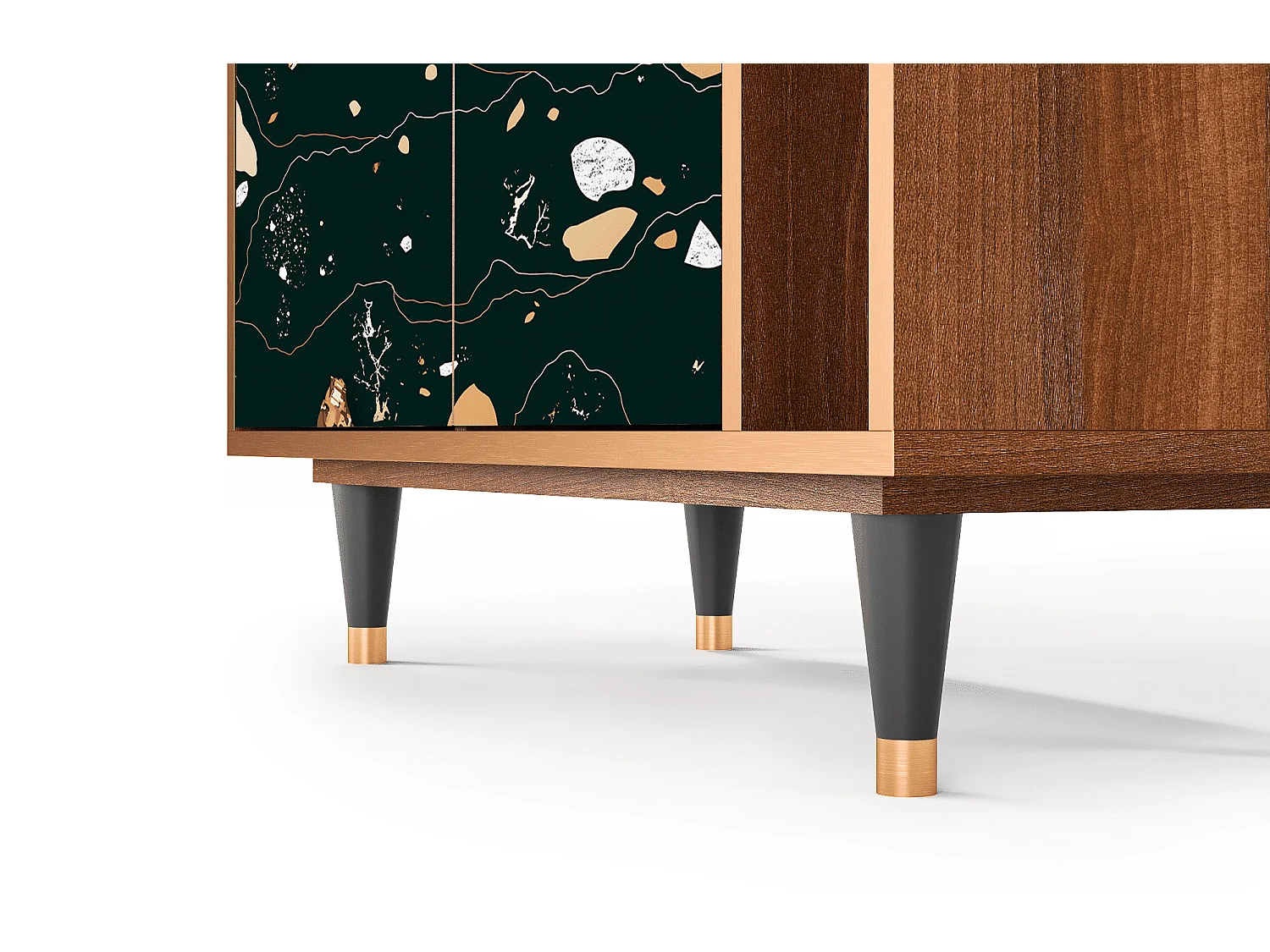 Aparador - 96х110х41 cm - BS6 - Space Rocks, Nogal