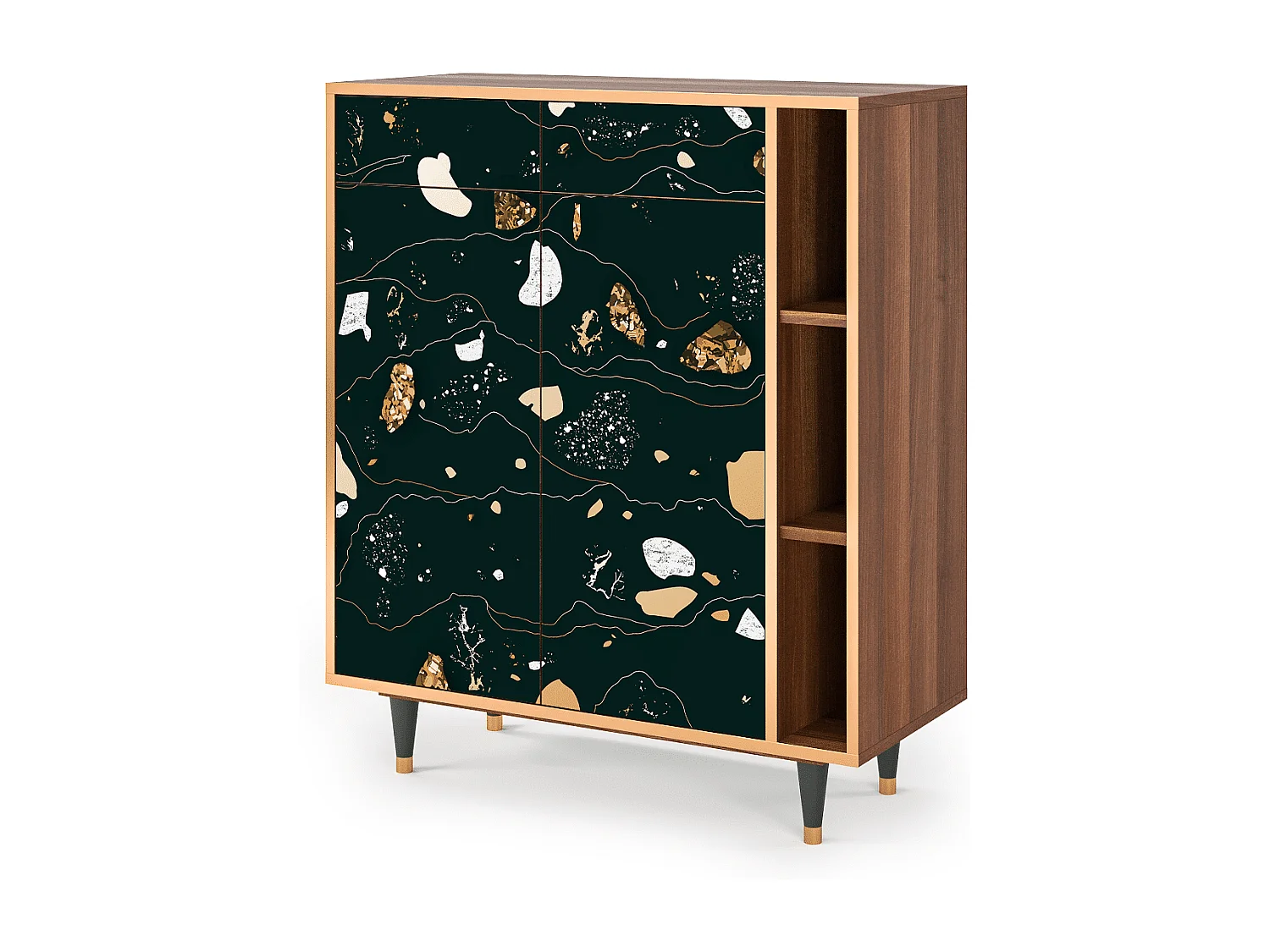 Buffet - 96х110х41 cm - BS6 - Space Rocks, Noyer