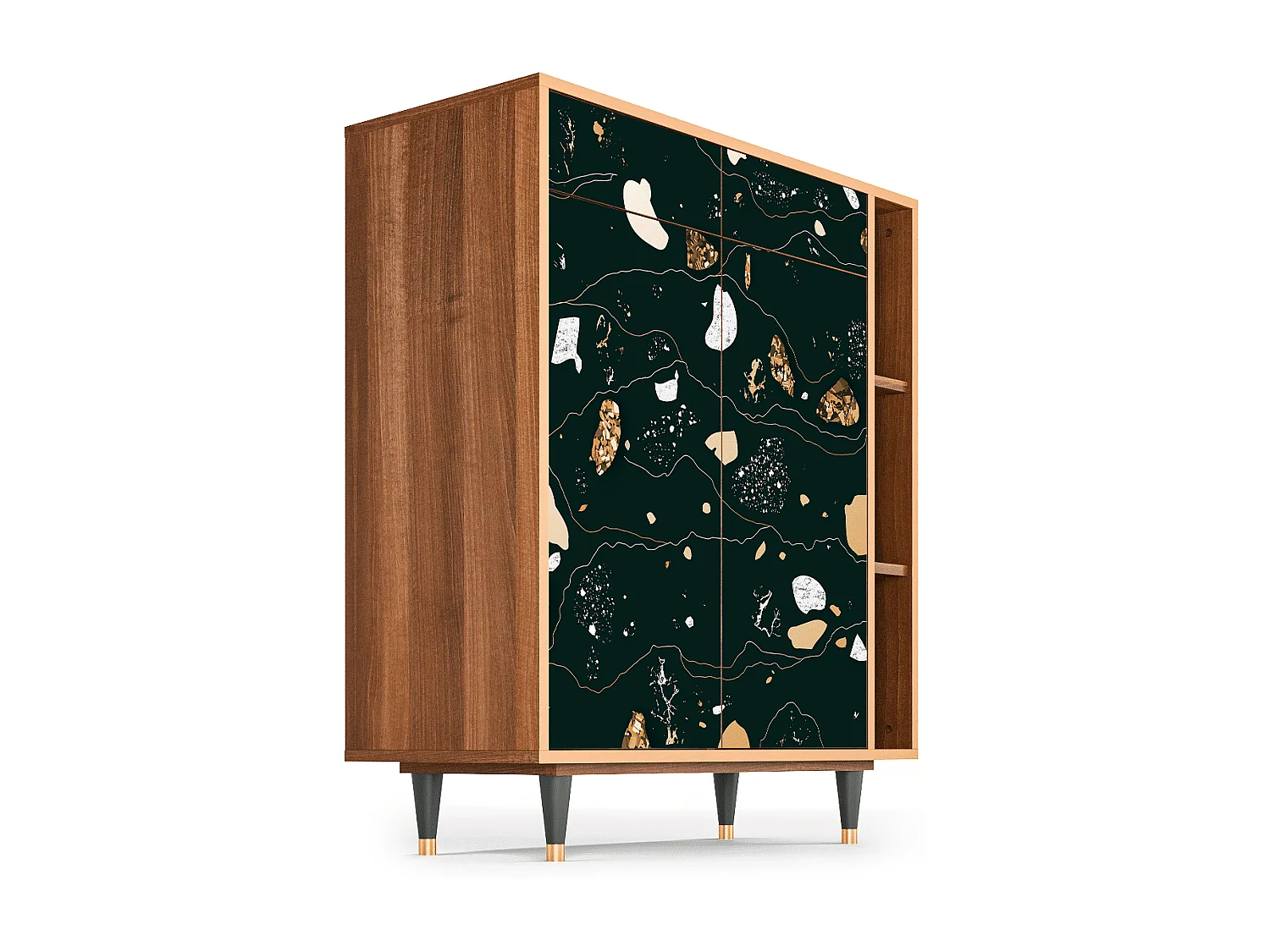 Buffet - 96х110х41 cm - BS6 - Space Rocks, Noyer