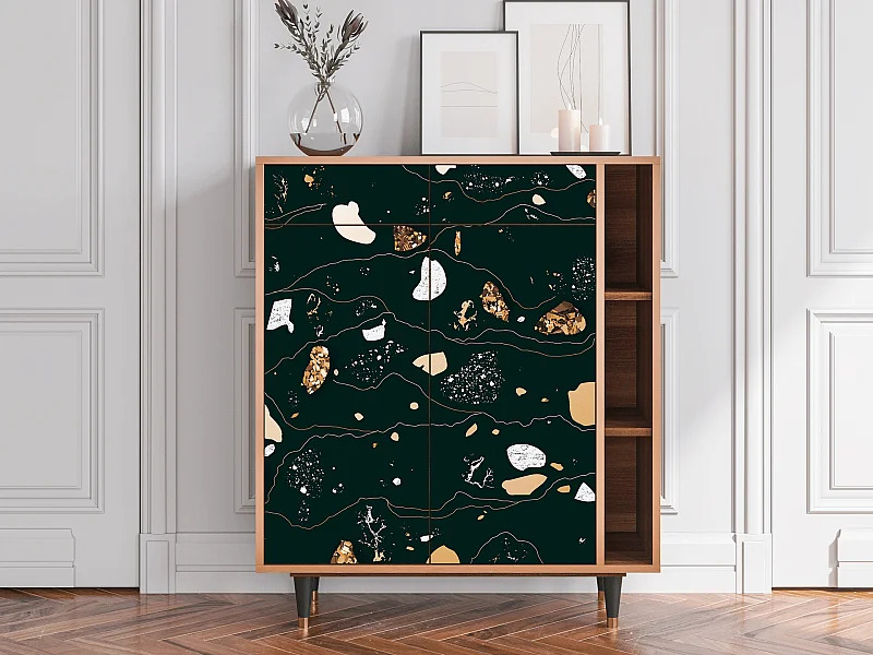 Buffet - 96х110х41 cm - BS6 - Space Rocks, Noyer