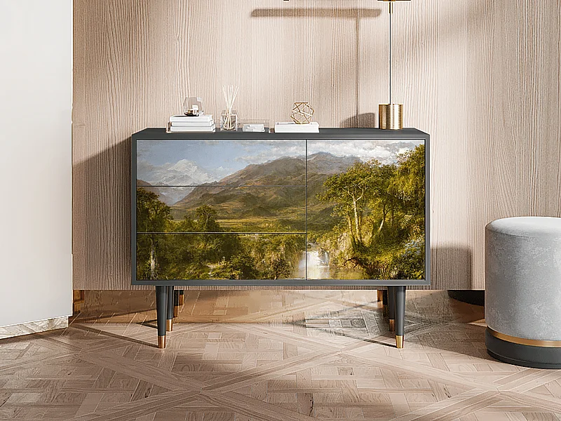 Aparador - 115х84х41 cm - S3 - The Heart of the Andes , Antracita