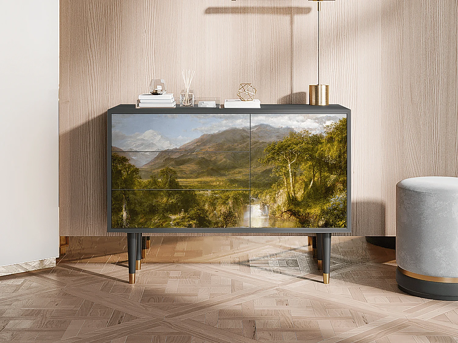 Buffet - 115х84х41 cm - S3 - The Heart of the Andes , Anthracite