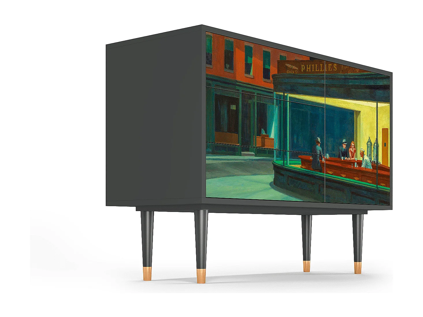 Buffet - 115х84х41 cm - S3 - The Heart of the Andes , Anthracite