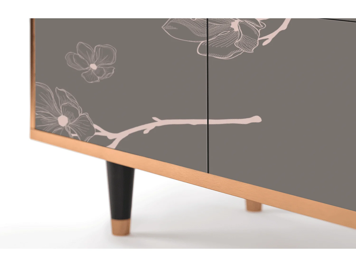 Sideboard - 94x96x48 cm - BS3 - Cherry Blossom, Walnuss