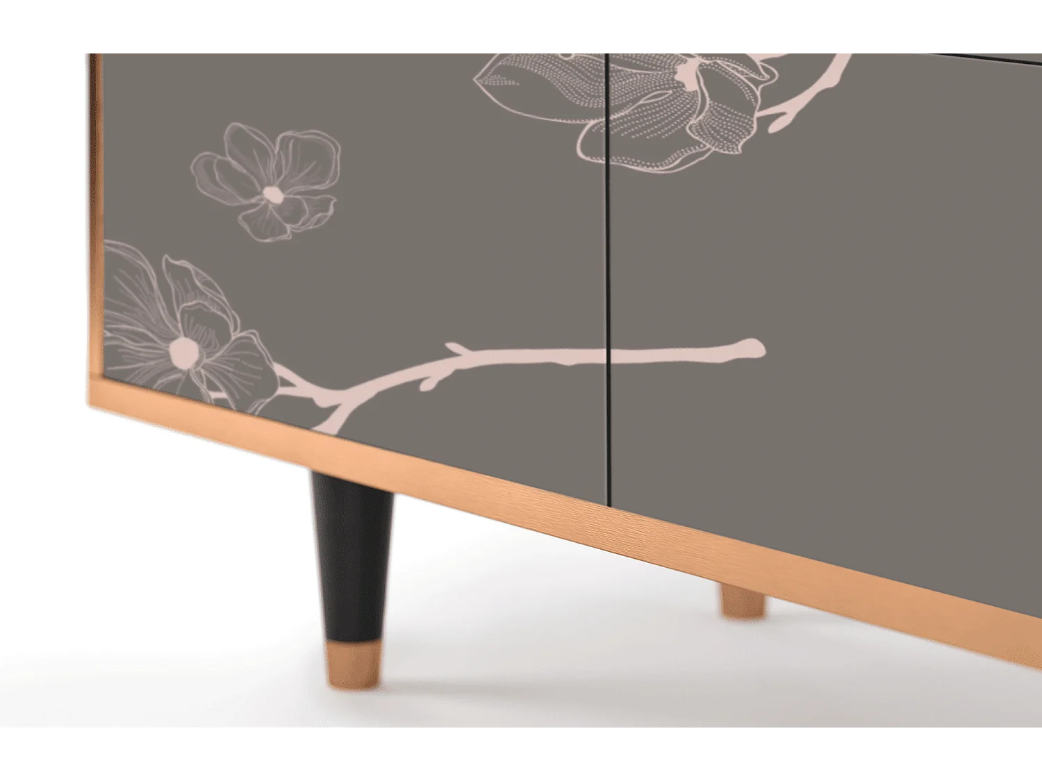 Buffet - 94x96x48 cm - BS3 - Cherry Blossom, Noyer