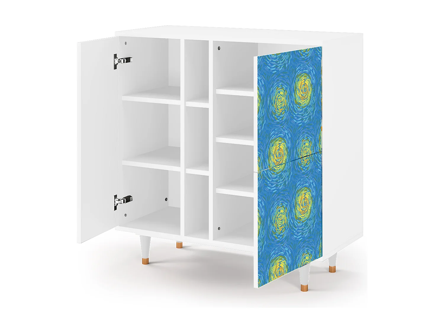 Buffet - 94х96х41 cm - BS5 - Van Gogh Lights, Blanc