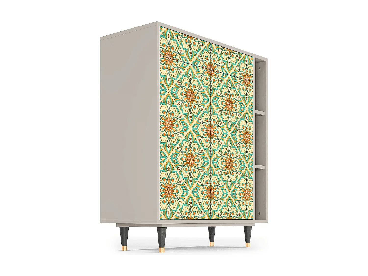 Buffet - 96х110х41 cm - BS6 - Hindu Daisy, Sable