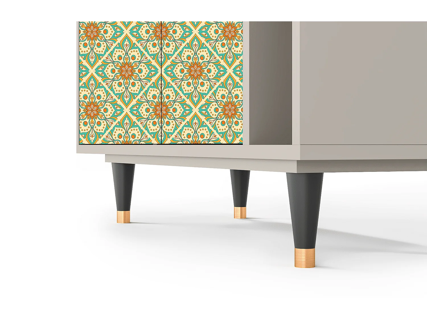 Buffet - 96х110х41 cm - BS6 - Hindu Daisy, Sable