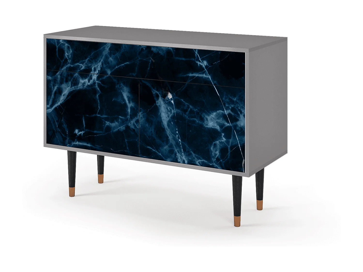 Buffet - 115x85x48 cm - BS4 - Deep Ocean, Gris