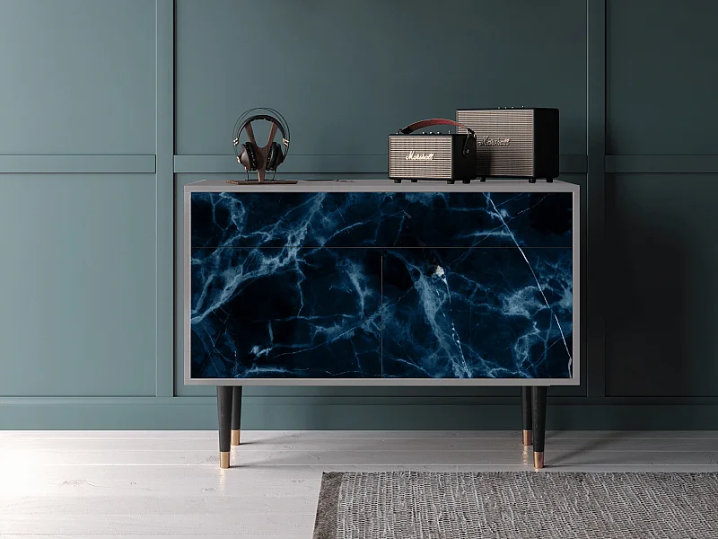 Buffet - 115x85x48 cm - BS4 - Deep Ocean, Gris