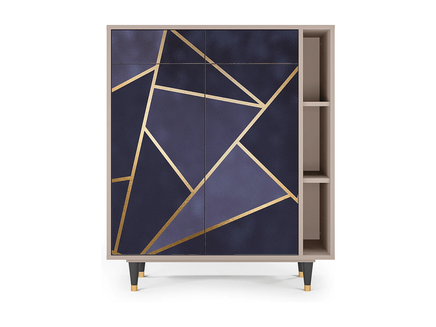 Buffet - 96х110х41 cm - BS6 - The Amethyst, Latte