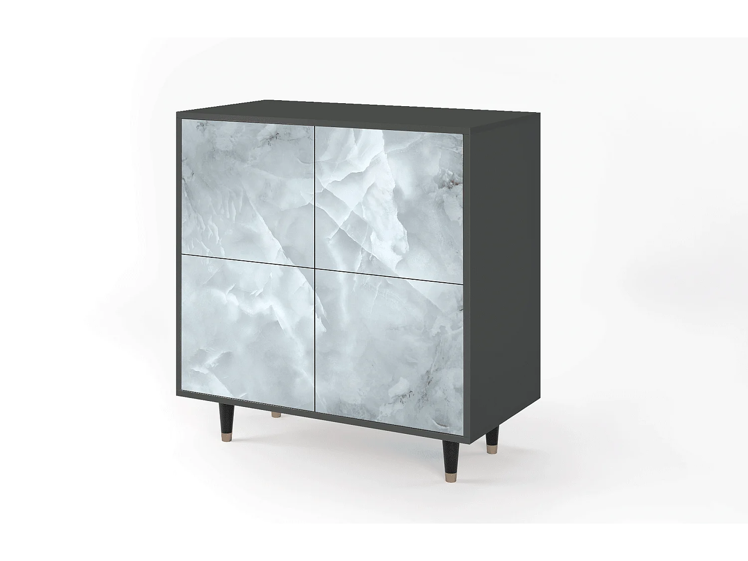 Buffet - 94x96x48 cm - BS3 - The Onyx, Anthracite