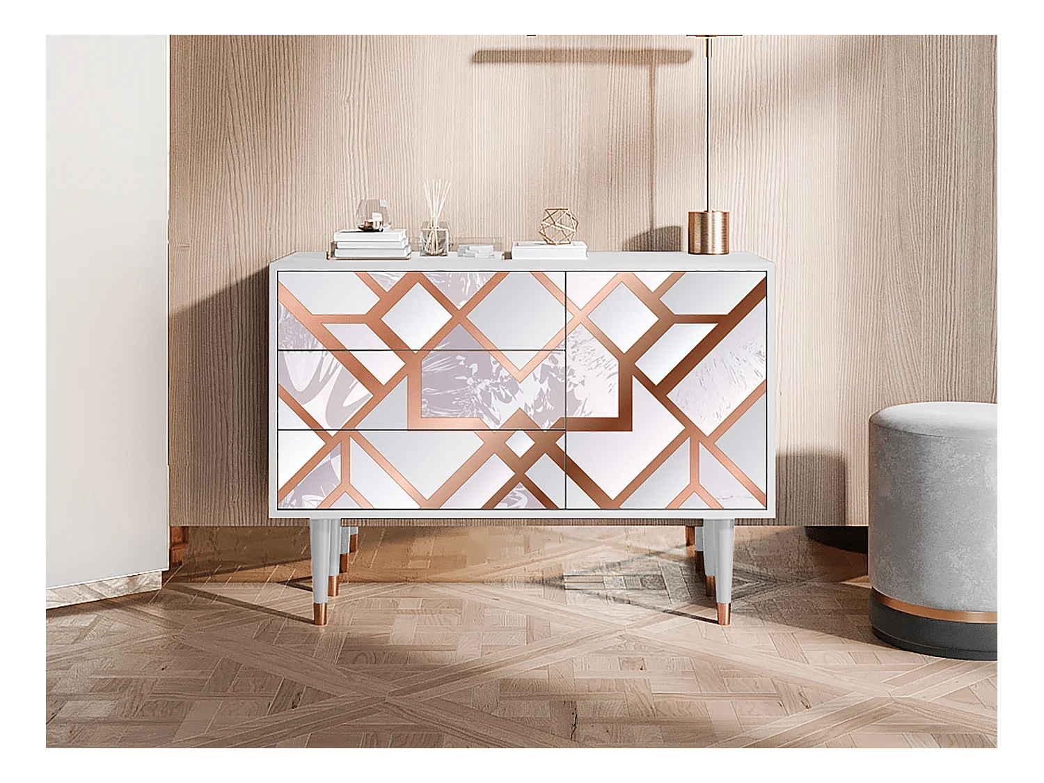 Buffet - 115х84х41 cm - S3 - Pastel Fairytale, Blanc
