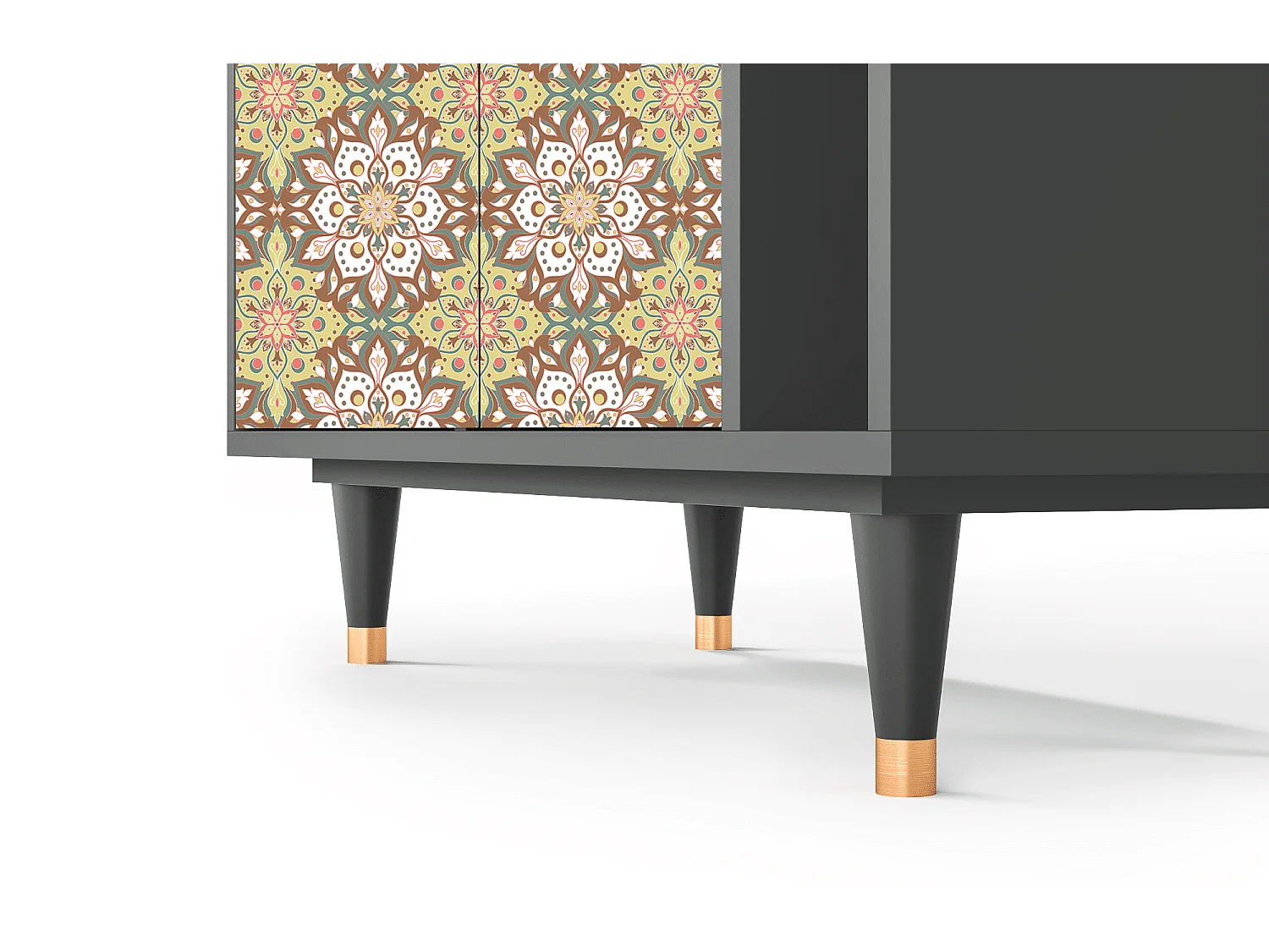 Credenza - 96х110х41 cm - BS6 - Chinese Tea, Antracite