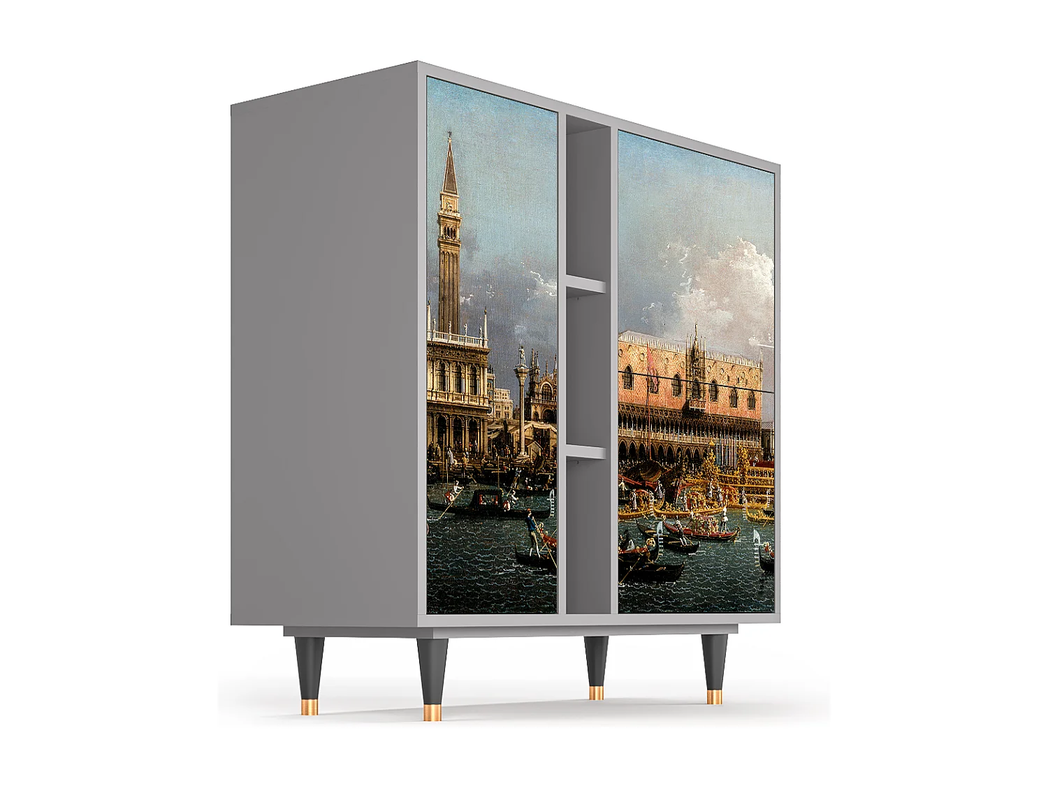 Aparador - 94х96х41 cm - BS5 - The Bucintoro, Gris