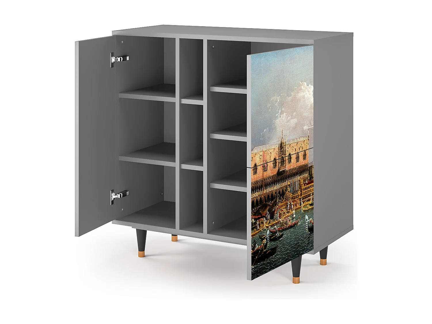 Aparador - 94х96х41 cm - BS5 - The Bucintoro, Gris